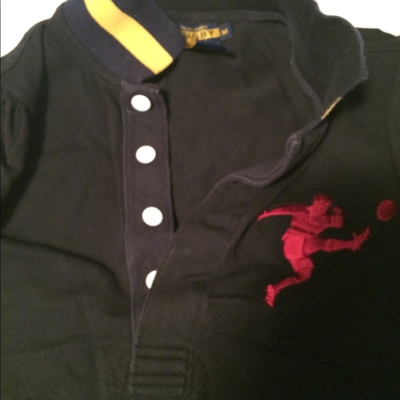 RUGBY RALPH LAUREN Collared Short Sleeve Shirt M - Picture 5 of 6